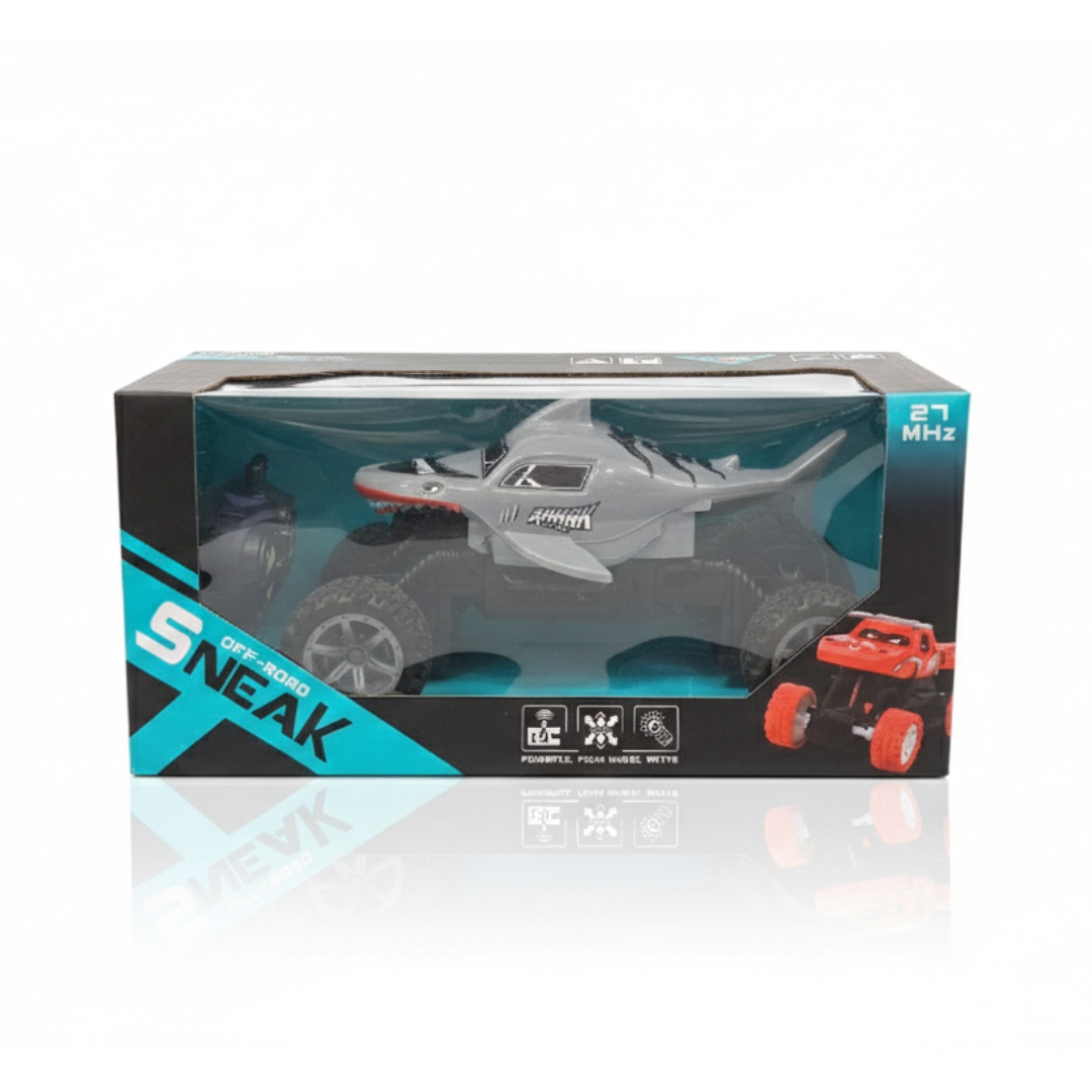 Car قرش Remote رمادى 338-15