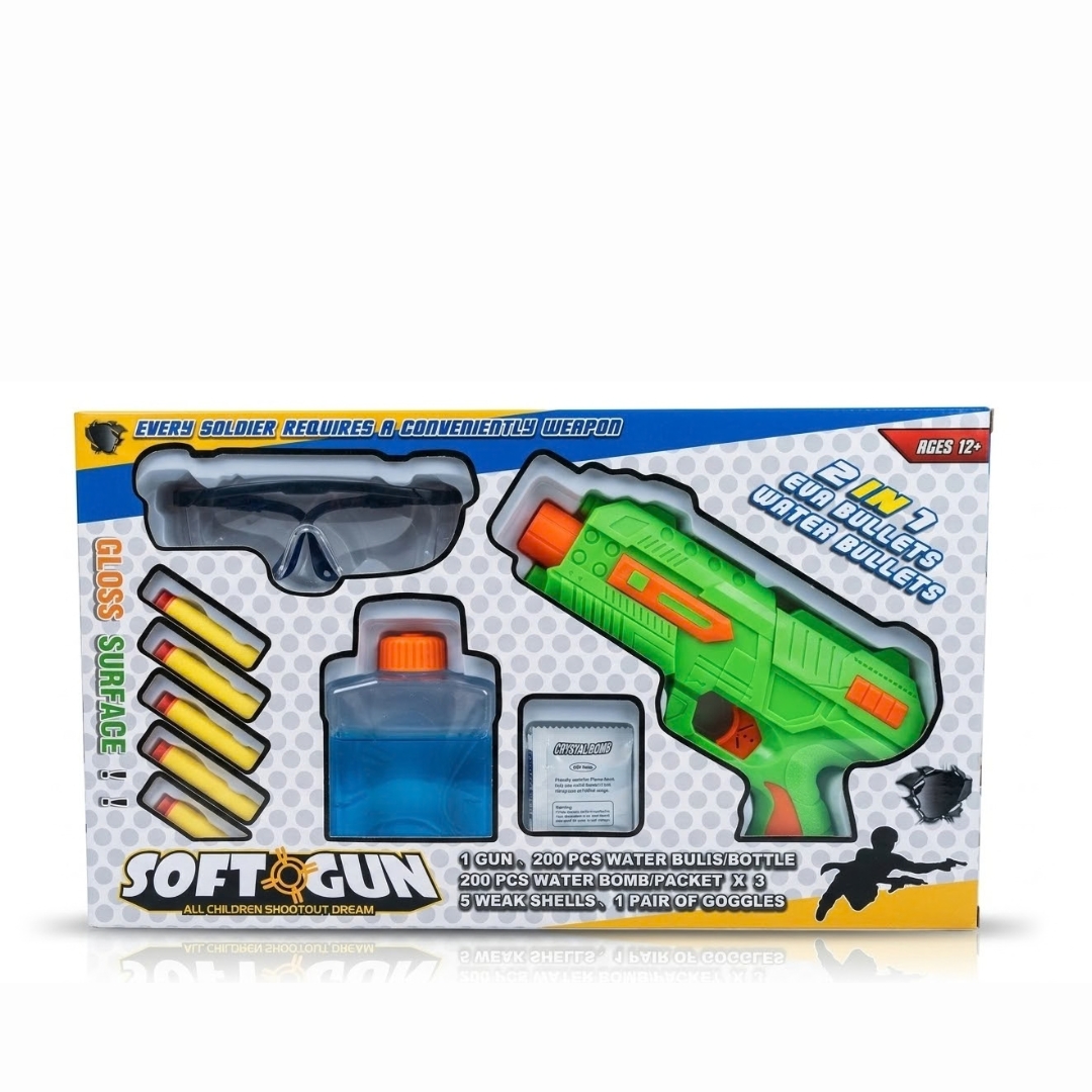 Gun Nerf بلى Water بالنضارة 8828