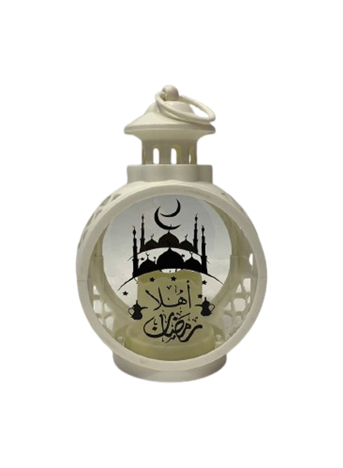 Lantern Acrylic White 1091