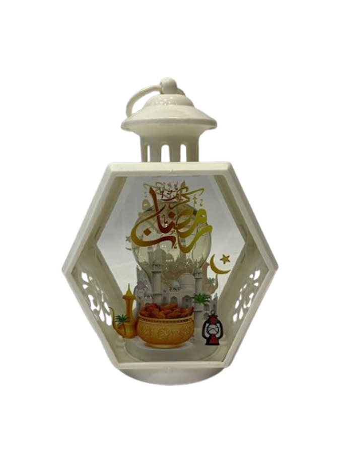 Lantern Acrylic White 1076