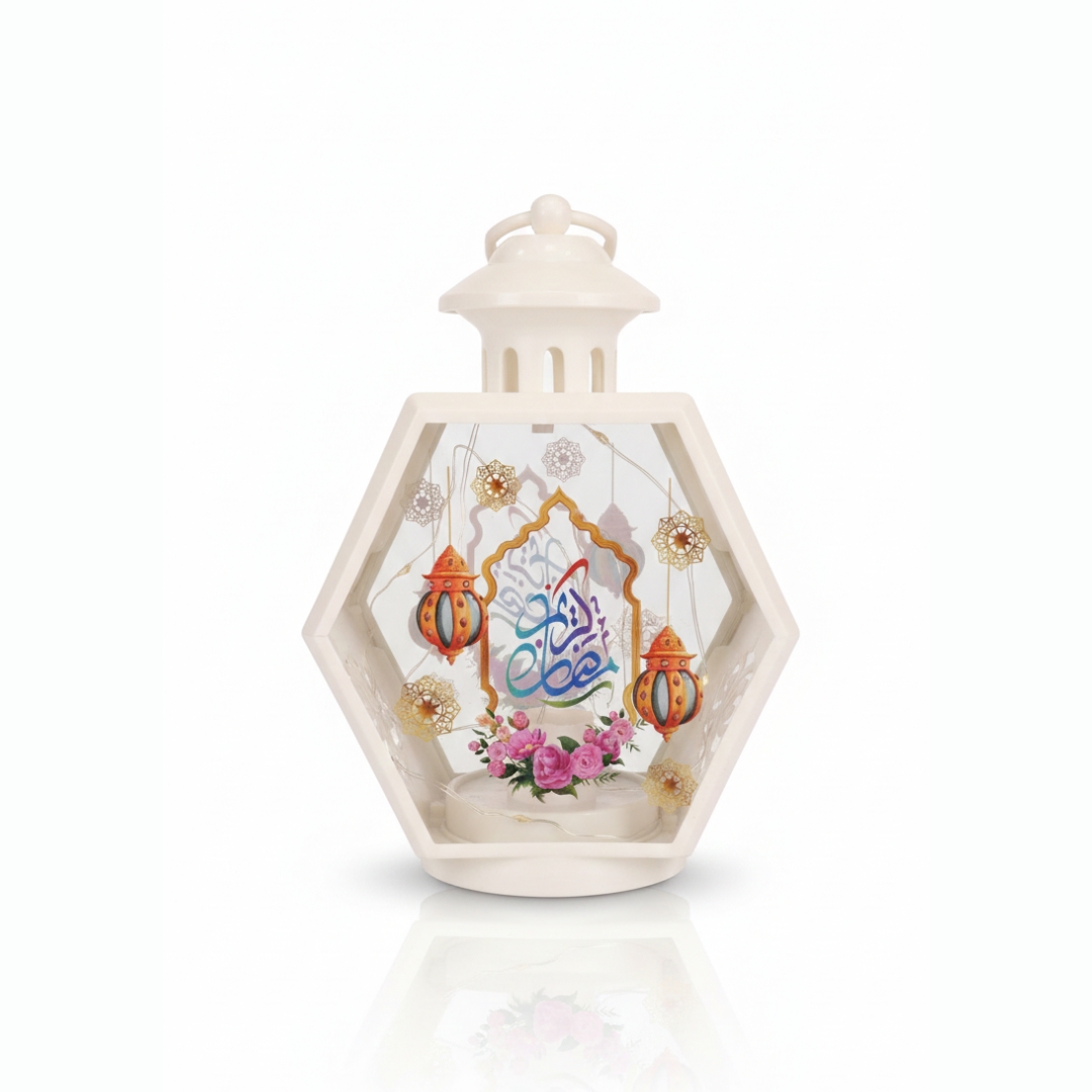 Lantern Acrylic White 1077