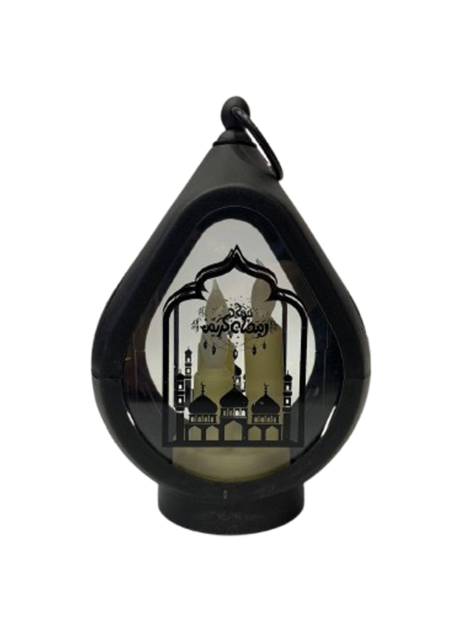 Lantern Acrylic اسود 1017