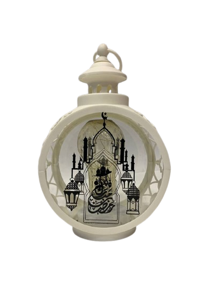Lantern Acrylic White 1025