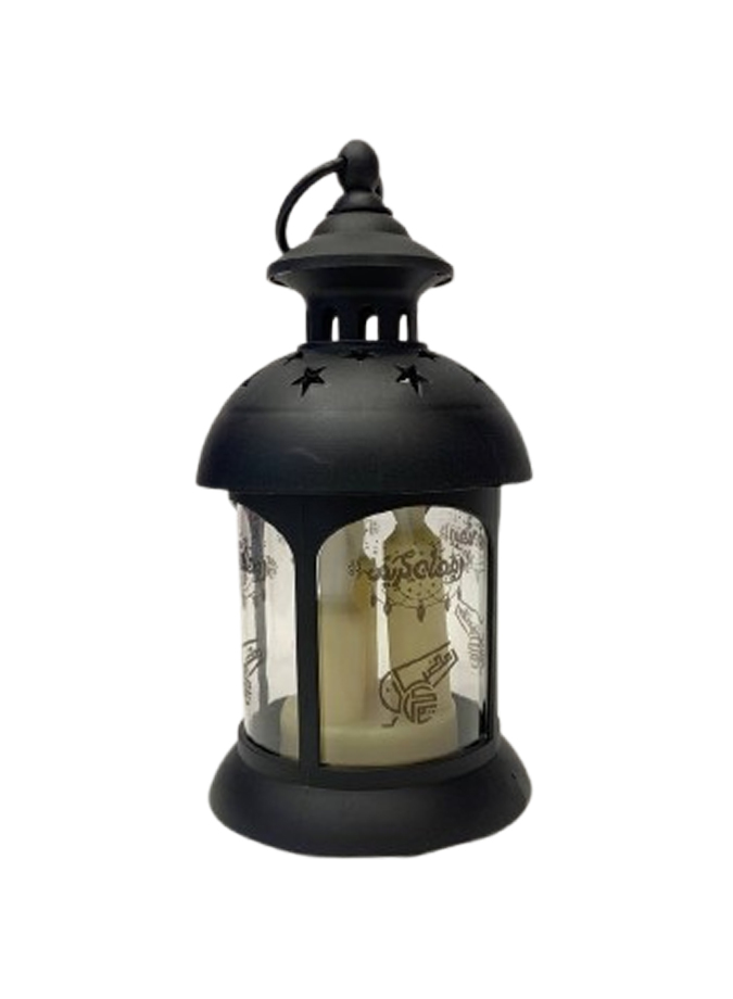 Lantern Acrylic اسود 1045