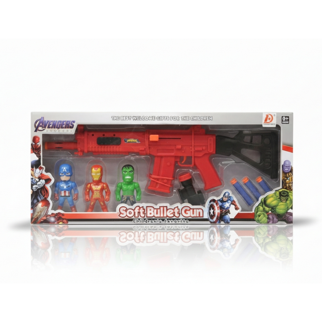 Gun افنجرز Foam بالشخصيات 721-18