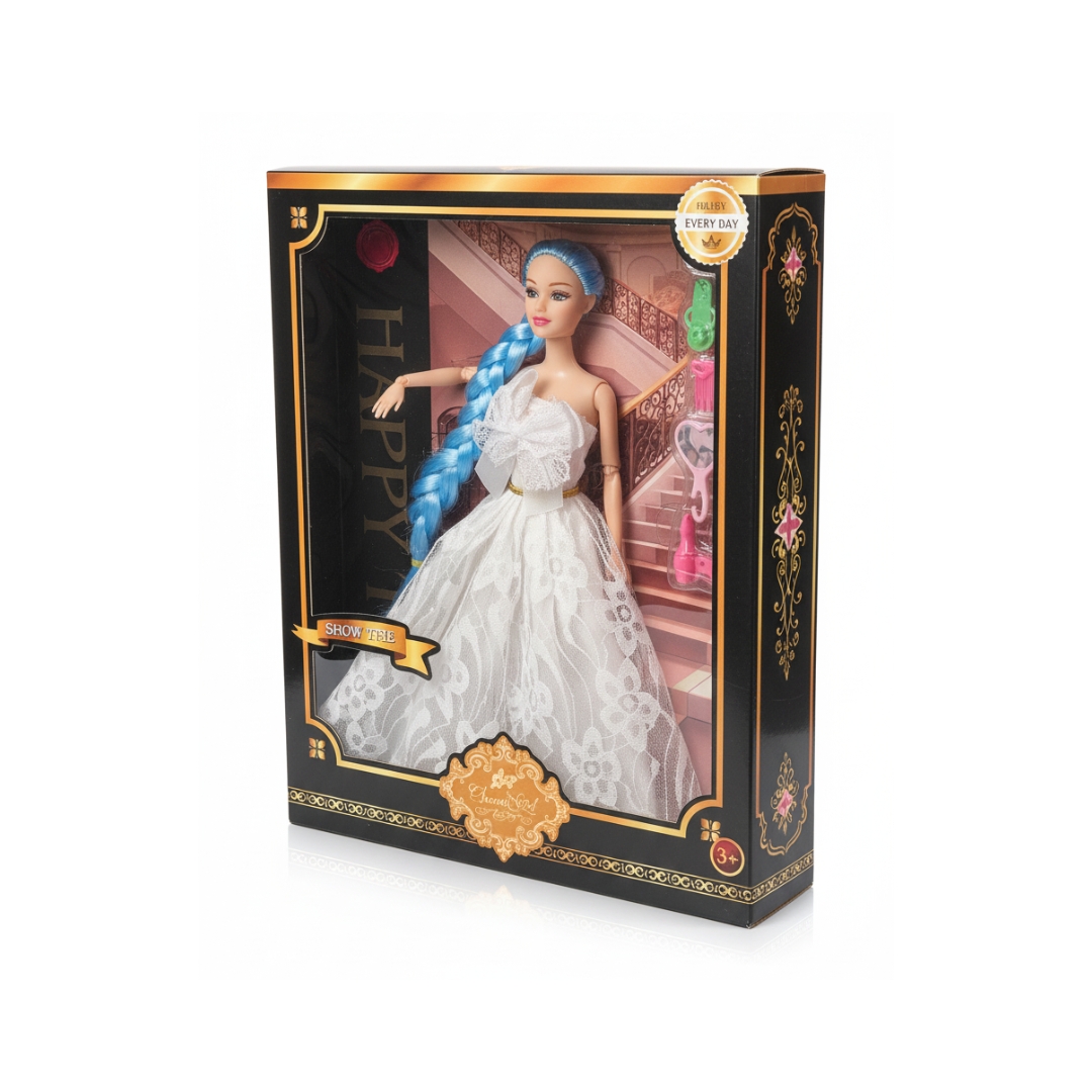 Doll فستان Box سوداء 226