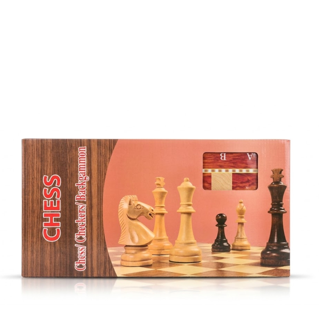 شطرنج Wooden وسط 401