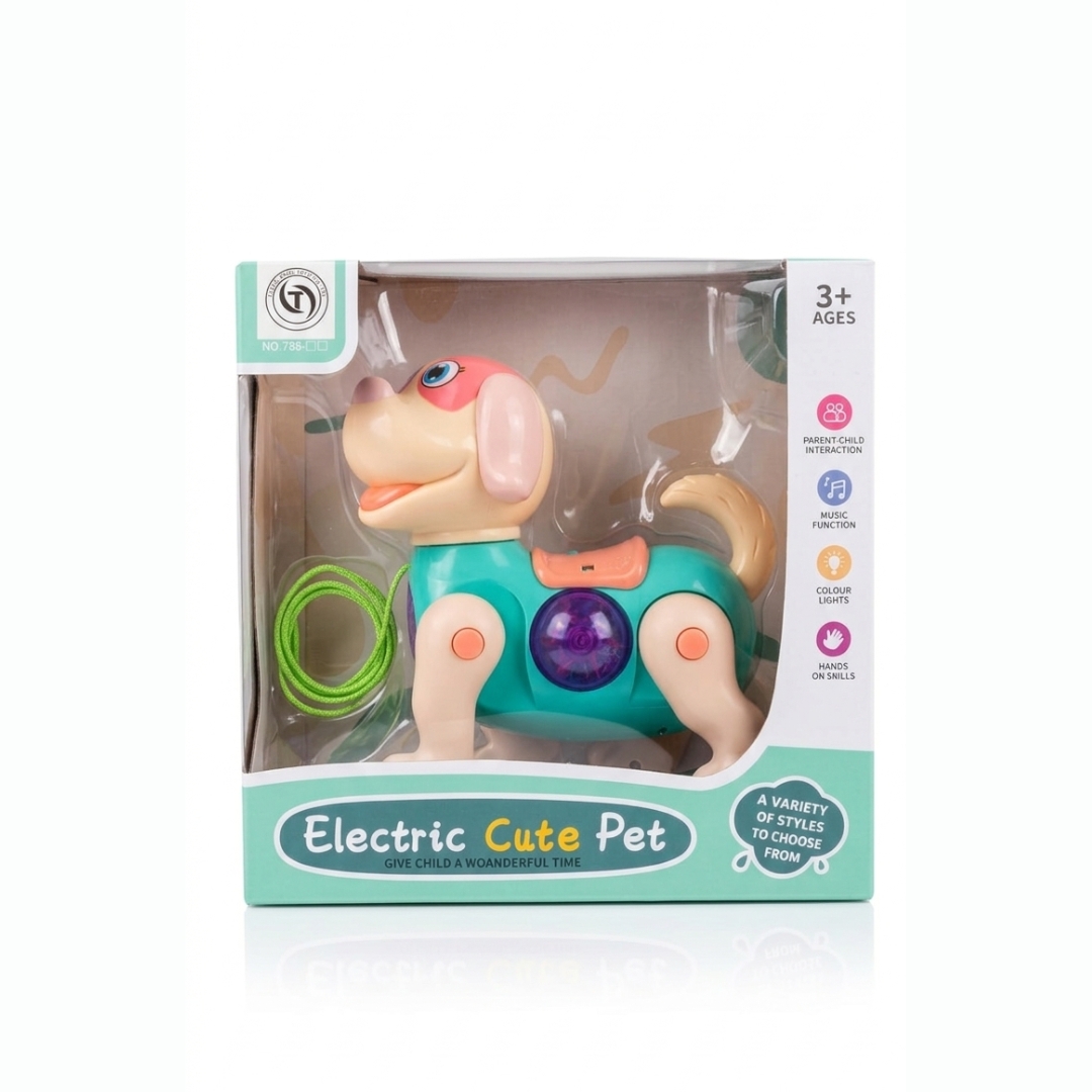كلب Baby اخضر Battery 788-3
