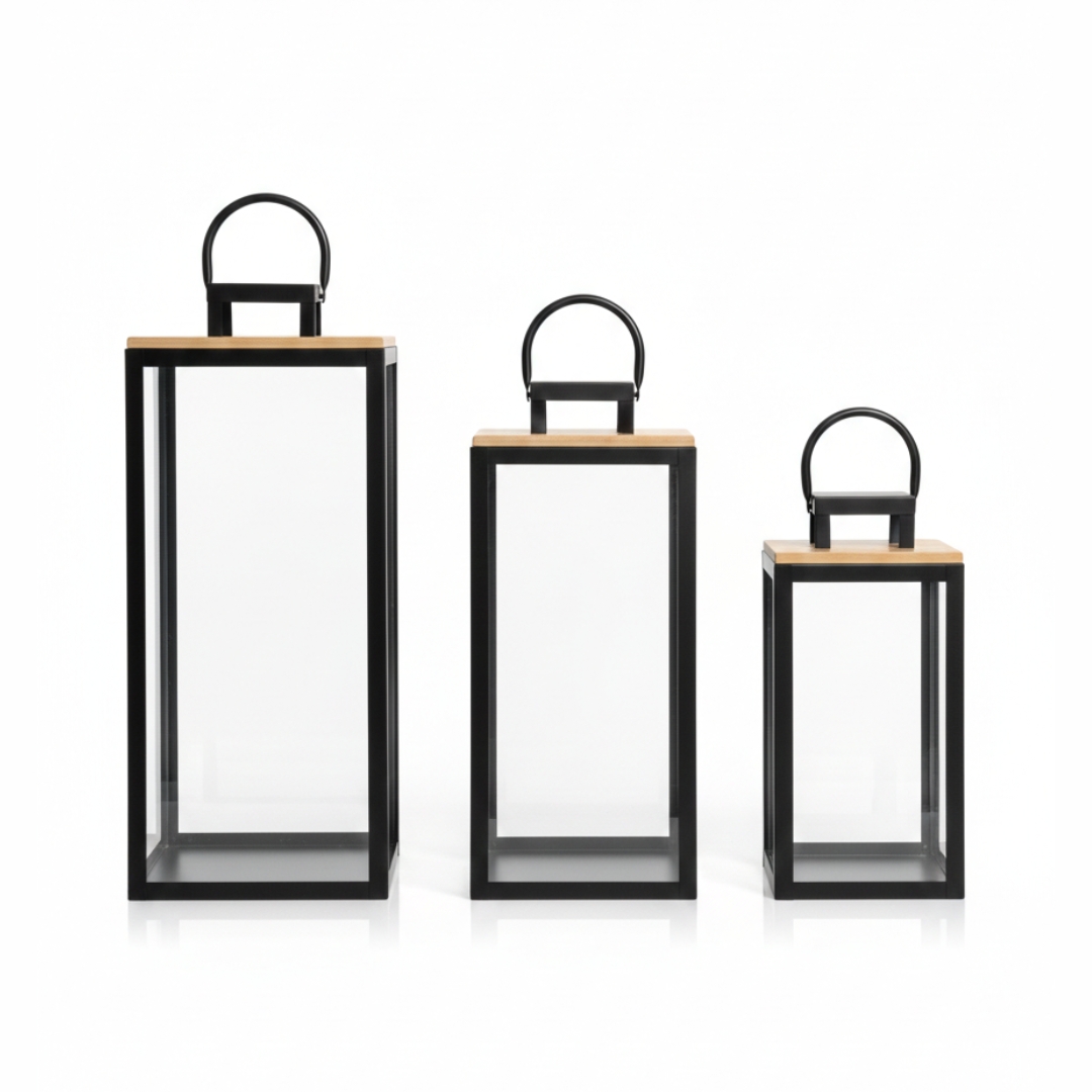 Set Lantern اسود 3ق