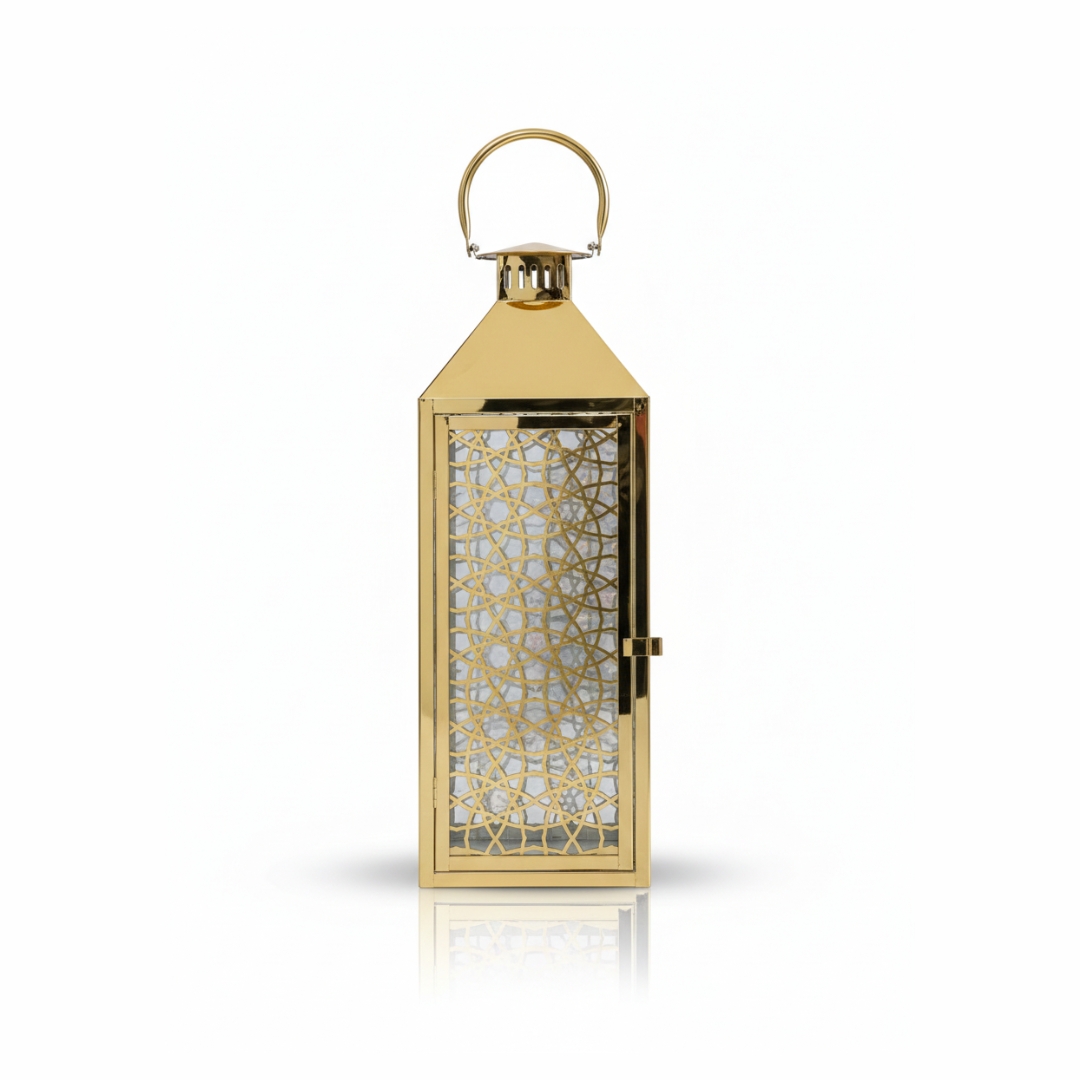Lantern دهبى Large